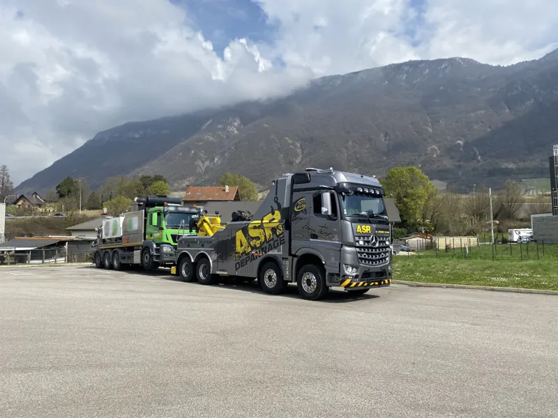 Intervention ASR Dépannage : porteur benne (photo 2 sur 2)
