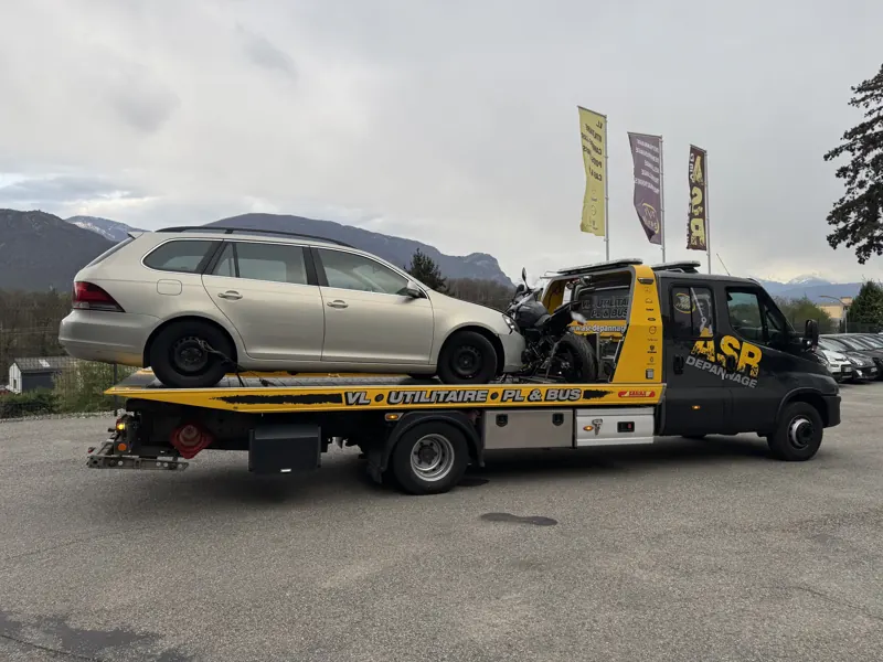 Intervention ASR Dépannage : transport sur plateau (photo 6 sur 7)
