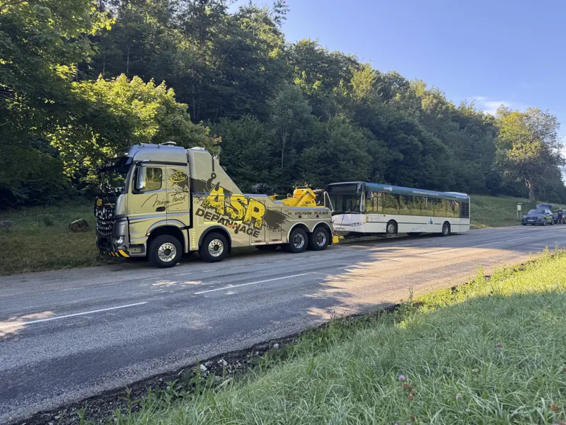 Intervention ASR Dépannage : autobus