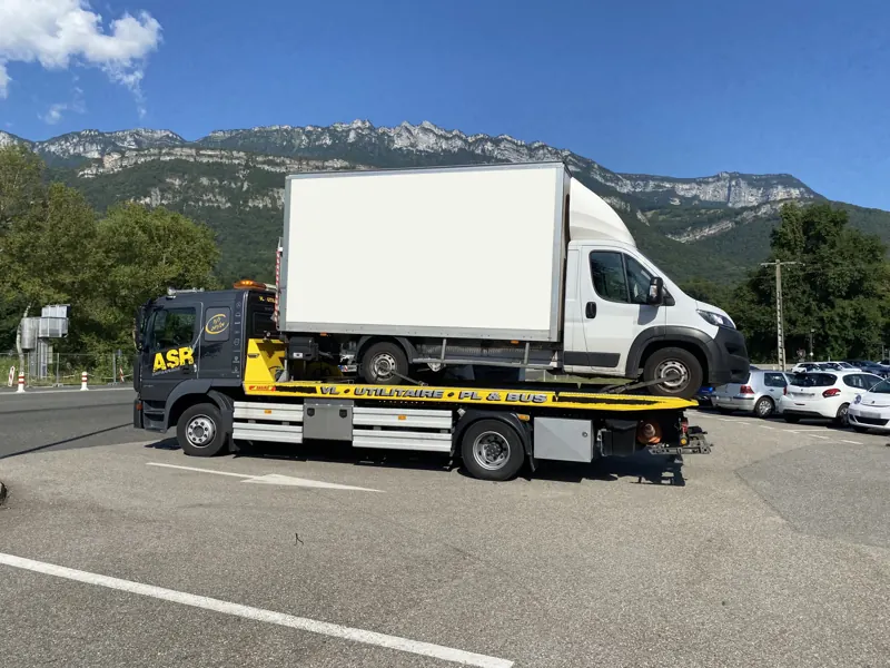 Intervention ASR Dépannage : transport sur plateau (photo 3 sur 7)